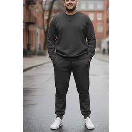 Костюм спортивний чоловічий ZW1219 d.grey р.54-62 "Zalov" недорого оптом від прямого постачальника