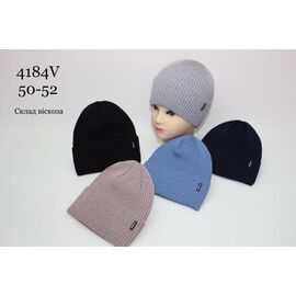 Фотография Шапка детская на мальчика 4184V mix р.50-52 "SELFI" недорого оптом от прямого поставщика