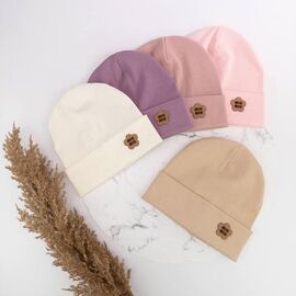 Фотография Шапка детская на девочку CN2130 mix р.50-52 "SELFI" недорого оптом от прямого поставщика