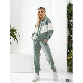 Костюм спортивний жіночий теплий 885 mint р.42-56 "HOME STYLE" недорого оптом від прямого постачальника