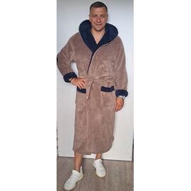 Фотография Халат мужской RL952 beige р.50-60 "HOME STYLE" недорого оптом от прямого поставщика