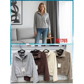 Куртка жіноча демісезонна 1765 l.beige р.S-L "Dorimodes" недорого оптом від прямого постачальника