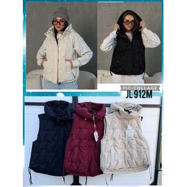 Фотография Жилетка женская 912M beige р.M-2XL "Dorimodes" недорого оптом от прямого поставщика