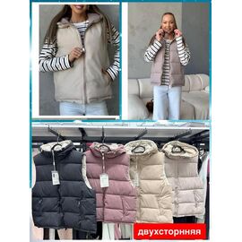 Фотография Жилетка женская 9136B black р.50-58 "Dorimodes" недорого оптом от прямого поставщика