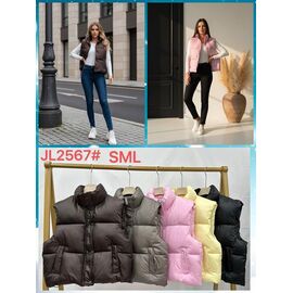 Жилетка жіноча JL2526 pink р.S-L "Dorimodes" недорого оптом від прямого постачальника