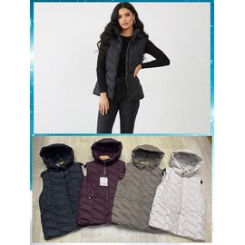 Жилетка жіноча JL628 l.grey р.M-2XL "Dorimodes" недорого оптом від прямого постачальника