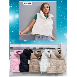 Жилетка жіноча JL9208 l.beige р.M-XL "Dorimodes" недорого оптом від прямого постачальника