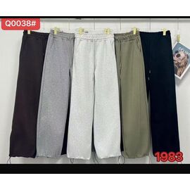 Штани спортивні жіночі Q0038 l.grey р.42-48 "Dorimodes" недорого оптом від прямого постачальника