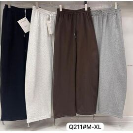 Штани спортивні жіночі Q211 l.grey р.42-48 "Dorimodes" недорого оптом від прямого постачальника