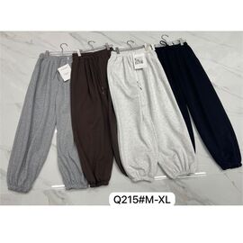 Штани спортивні жіночі Q218 l.grey р.42-48 "Dorimodes" недорого оптом від прямого постачальника