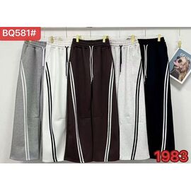 Штани спортивні жіночі Q581 white р.42-48 "Dorimodes" недорого оптом від прямого постачальника