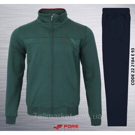 Спортивний чоловічий костюм на блискавці FORE розміри M-3XL  "REMAIN" купити недорого від прямого постачальника