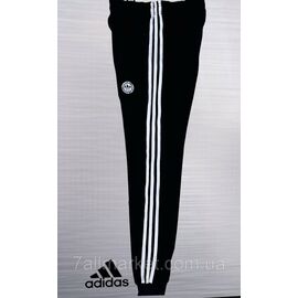 Спортивні штани чоловічі на манжеті з лампасами Адідас розміри S-2XL (2кв) "REMAIN" недорого від прямого постачальника