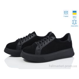 Фотография Кроссовки женские модные Весна/осень 0502 ч.з. (6 пар р.36-40) "Мрія" недорого оптом от прямого поставщика