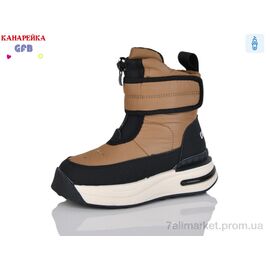 Фотография Ботинки детские удобные зима F2621-3 (8 пар р.27-32) "GFB-Канарейка" недорого оптом от прямого поставщика