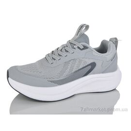 Фотография Кроссовки женские модные Весна/осень SWL26765 l.grey (8 пар р.36-41) "Restime" недорого оптом от прямого поставщика