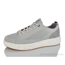 Фотография Кроссовки мужские модные Лето AML26712 grey (8 пар р.41-45) "Restime" недорого оптом от прямого поставщика