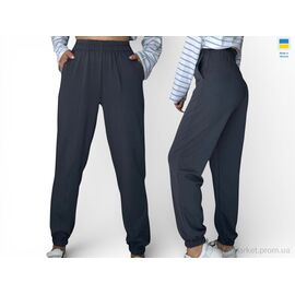 Фотография Спортивные брюки женские Весна/осень 1055 фум (4 шт. р.сетка S-XL) "Margo" недорого оптом от прямого поставщика