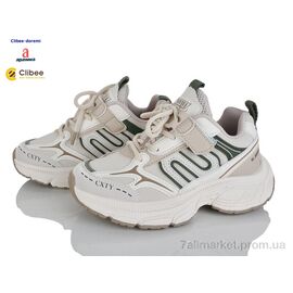 Фотография Кроссовки детские модные Весна/осень ABC780 beige (6 пар р.32-37) "Clibee-Doremi" недорого оптом от прямого поставщика
