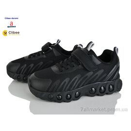 Фотография Кроссовки детские модные Весна/осень LC1183 black (6 пар р.31-36) "Clibee-Doremi" недорого оптом от прямого поставщика