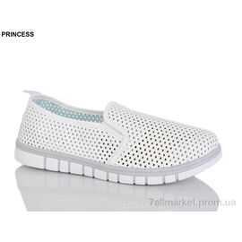 Фотография Слипоны женские тканевые Лето 66-26 (8 пар р.39-43) "Princess" недорого оптом от прямого поставщика
