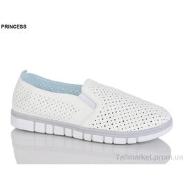 Фотография Слипоны женские тканевые Лето 66-28 (8 пар р.39-43) "Princess" недорого оптом от прямого поставщика
