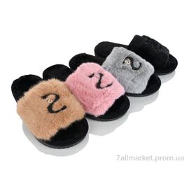 Фотография Тапки женские для дома Весна/осень 5012 mix (12 пар р.36-41) "Optstok" недорого оптом от прямого поставщика