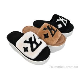 Фотография Тапки женские для дома Весна/осень 5011 mix (12 пар р.36-41) "Optstok" недорого оптом от прямого поставщика