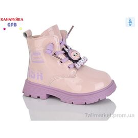Фотография Ботинки детские удобные зима T1530-2 (8 пар р.22-27) "GFB-Канарейка" недорого оптом от прямого поставщика