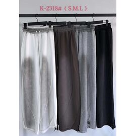 Фотография Штаны спортивные женские K2318 grey р.S-L "Immei" недорого оптом от прямого поставщика