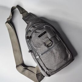 Фотография Сумка мужская 24-208 grey р.29*15*5 "Luna-bag" недорого оптом от прямого поставщика