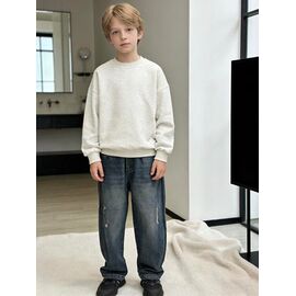 Фотография Джинсы детские на мальчика 3329 blue р.120-170 "Yalisi" недорого оптом от прямого поставщика