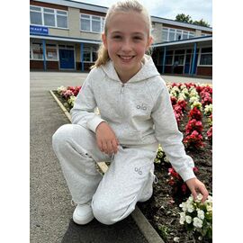 Фотография Костюм детский спортивный на девочку 5843 grey р.120-170 "Yalisi" недорого оптом от прямого поставщика