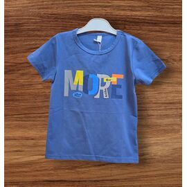 Фотография Футболка детская на девочку SV1483 l.blue р.1-3 "WHITE" недорого оптом от прямого поставщика