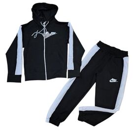 Костюм дитячий спортивний на дівчинку SV1559 black р.7-12 "WHITE" недорого оптом від прямого постачальника
