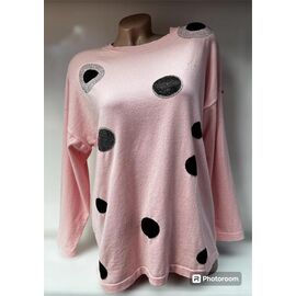 Фотография Свитер женский 24046 pink р.52-56 "PULSE" недорого оптом от прямого поставщика