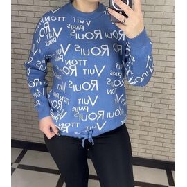 Светр жіночий 25401 l.blue р.46-50 "PULSE" недорого оптом від прямого постачальника