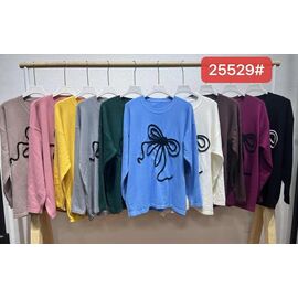 Светр жіночий 25529 green р.52-56 "PULSE" недорого оптом від прямого постачальника