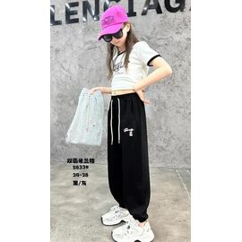 Фотография Штаны детские спортивные на девочку 5833 black р.6-10 "Фунтик" недорого оптом от прямого поставщика