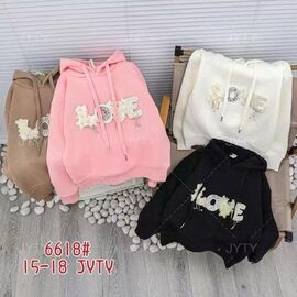 Батник дитячий на дівчинку 6618 brown р.6-9 "Фунтик" недорого оптом від прямого постачальника