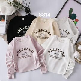 Светер Дитячий на дівчинку 6814 grey р.6-11 "Фунтик" недорого оптом від прямого постачальника