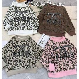 Фотография Свитер детский на девочку 9031 pink р.6-10 "Фунтик" недорого оптом от прямого поставщика