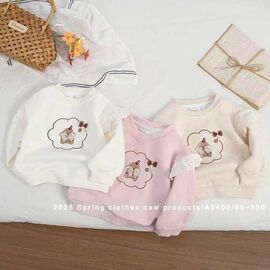 Фотография Свитер детский на девочку A8406 beige р.2-6 "Фунтик" недорого оптом от прямого поставщика