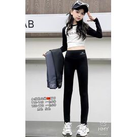 Фотография Лосины детские на девочку K19-1 black р.4-8 "Фунтик" недорого оптом от прямого поставщика