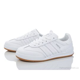 Кросівки жіночі модні Весна/осінь HD65 (182-44) white (8 пар р.36-40) "Violeta" недорого оптом від прямого постачальника