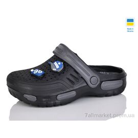 Крокси жіночі літні Літо 48 чорний (6 пар р.36-41) "Lot Shoes" недорого оптом від прямого постачальника