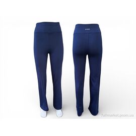 Фотография Спортивные брюки женские Лето 608 т.синій (5 шт. р.сетка S-2XL) "Margo" недорого оптом от прямого поставщика