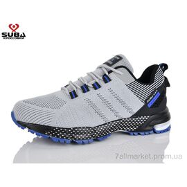 Фотография Кроссовки мужские модные Весна/осень A6627-6 піна (8 пар р.41-46) "SUBA" недорого оптом от прямого поставщика