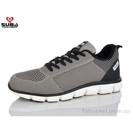 Фотография Кроссовки мужские модные Весна/осень A6623-7 піна (8 пар р.41-46) "SUBA" недорого оптом от прямого поставщика