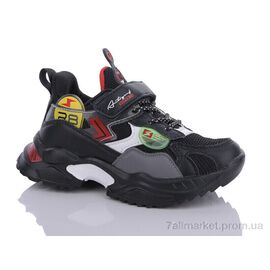 Фотография Кроссовки детские модные Весна/осень B596-1B (8 пар р.27-32) "Xifa kids" недорого оптом от прямого поставщика